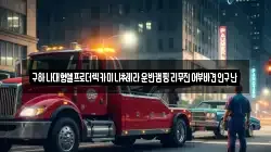 구하나대형셀프로더렉카미니추레라운반캠핑리무진어부바견인구난