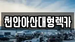 천안아산대형렉카