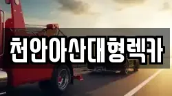 천안아산대형렉카