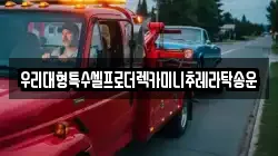 우리대형특수셀프로더렉카미니추레라탁송운