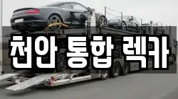 천안 통합 렉카