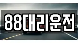 88대리운전