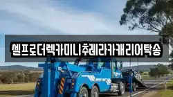 셀프로더렉카미니추레라카캐리어탁송