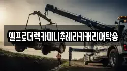 셀프로더렉카미니추레라카캐리어탁송